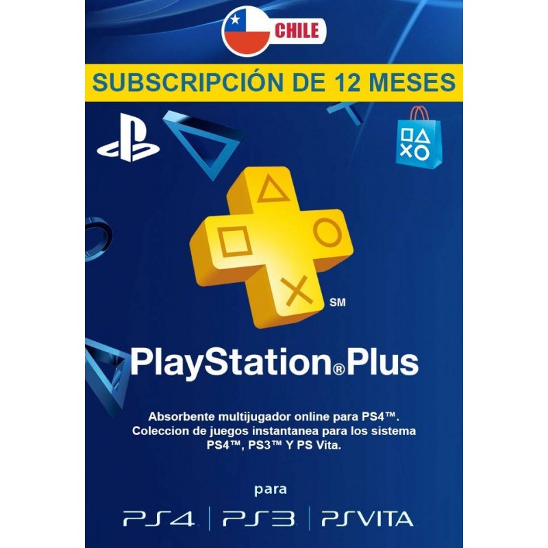 Playstation Plus 12 Meses (USA)