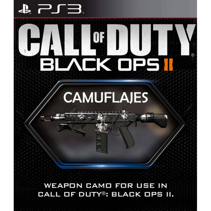 Camiflajes Black Ops II Pack 1